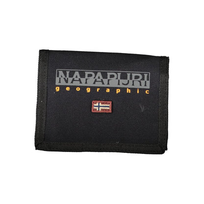 Napapijri Black Cotton Wallet