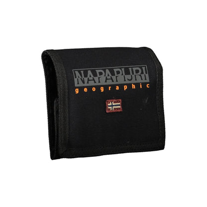 Napapijri Black Cotton Wallet