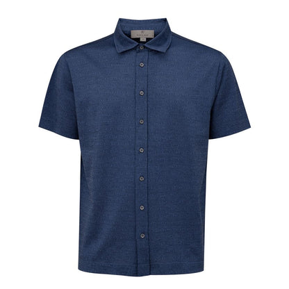 Canali Blue Cotton Shirt