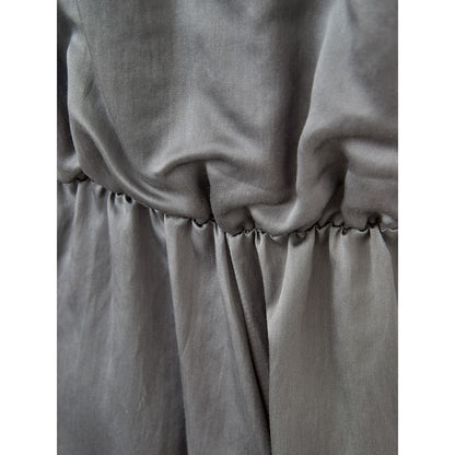 Lardini Gray Silk Long