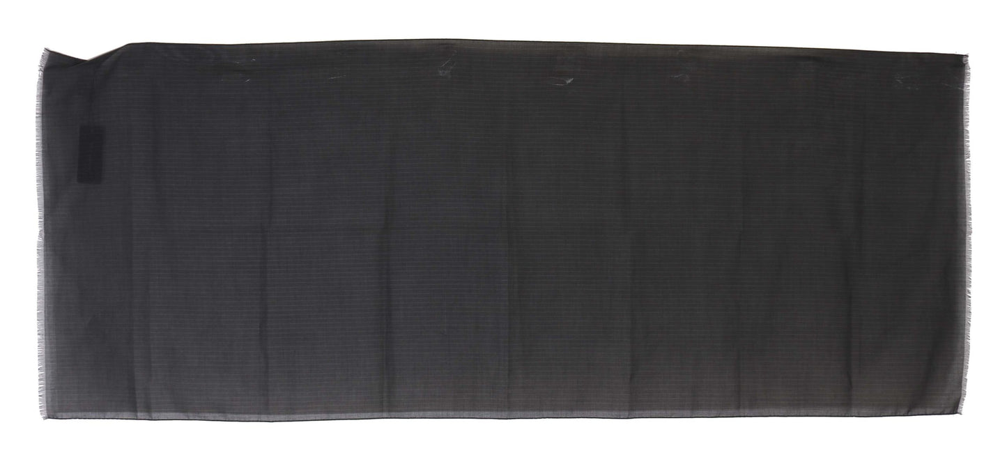 Warm and stylish men's wool scarf from Dolce & Gabbana, crafted in Italy
