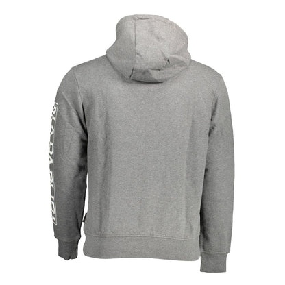 Napapijri Gray Cotton Sweater