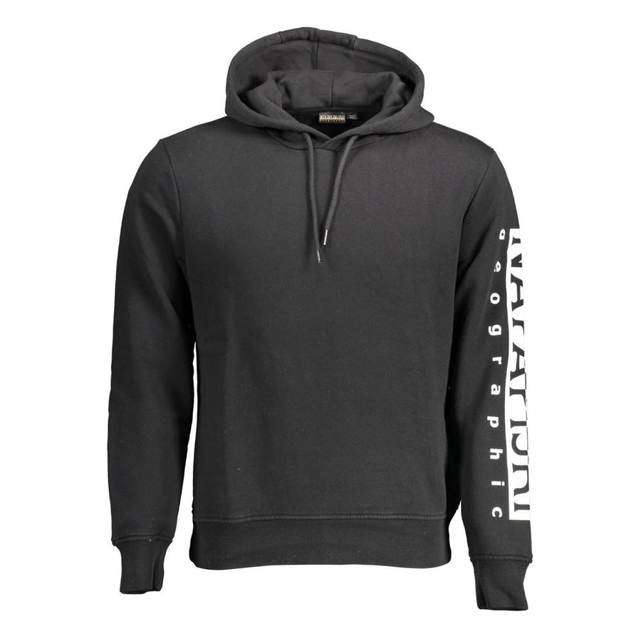 Napapijri Black Cotton Sweater