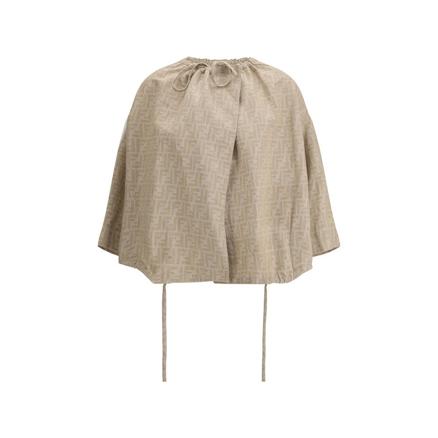 Fendi Oversize chambray Jacket