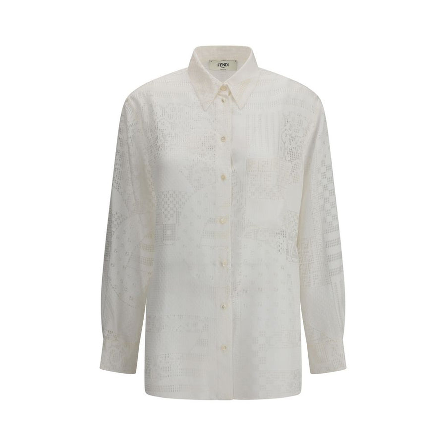 Fendi Patchwork devo Shirt