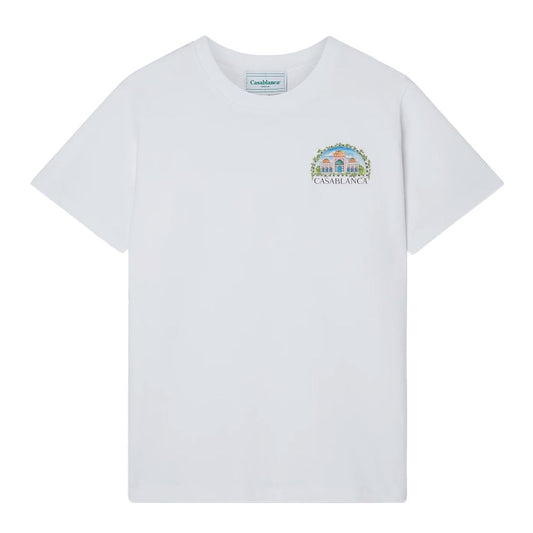 Casablanca Black Cotton Men T-Shirt