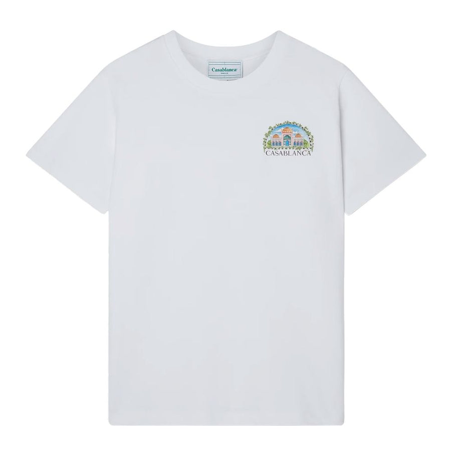 Casablanca Black Cotton Men T-Shirt