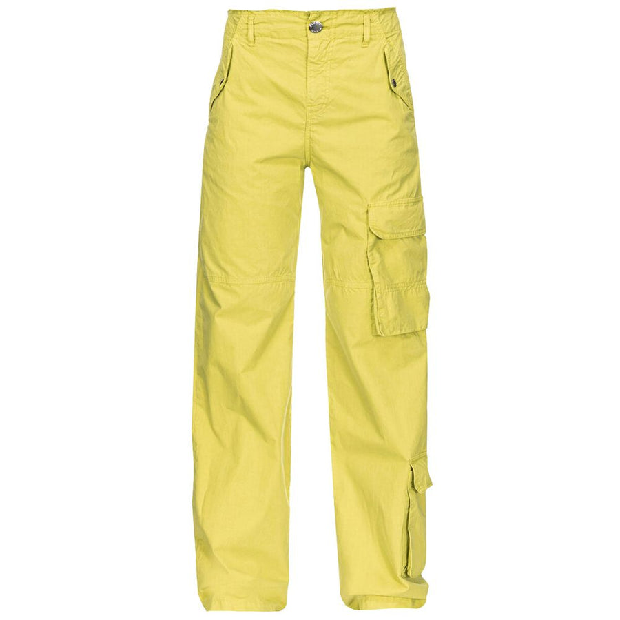 PINKO Green Cotton Jeans & Pant