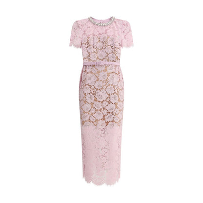Self-Portrait Lace midi Dress