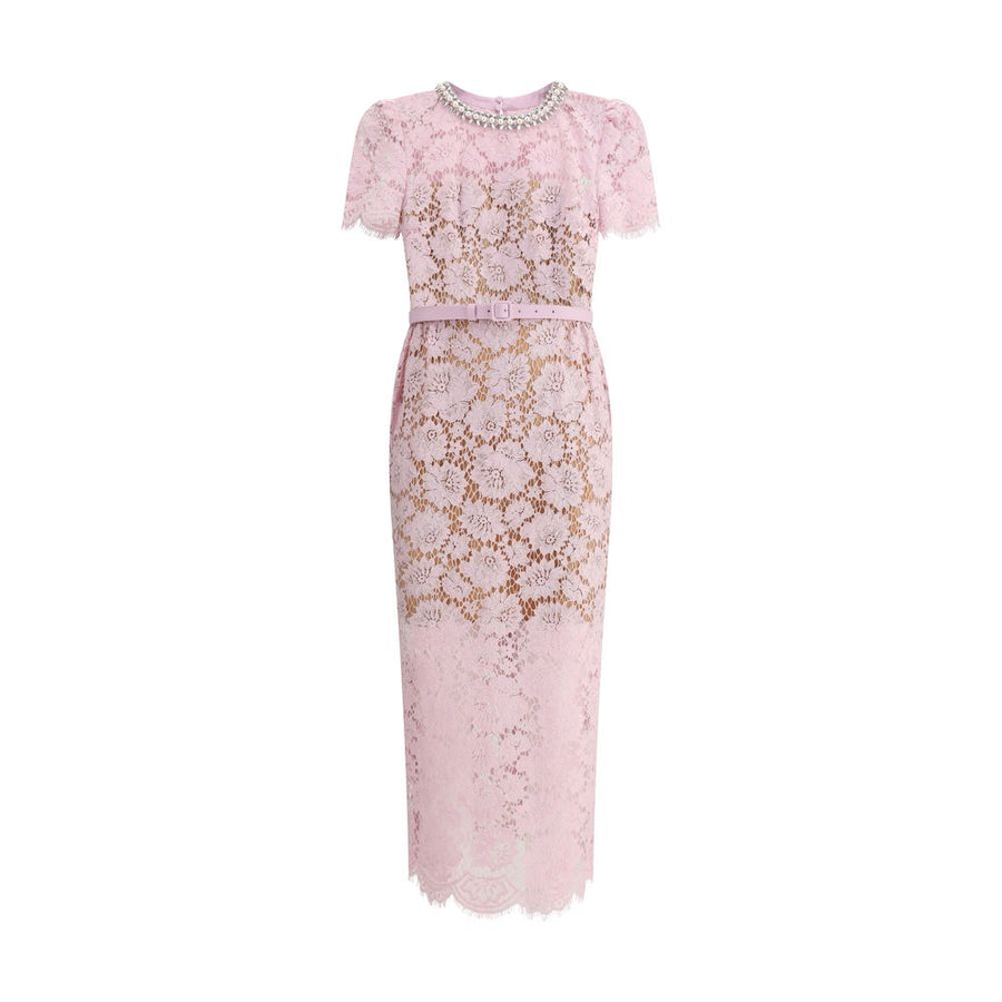 Self-Portrait Lace midi Dress