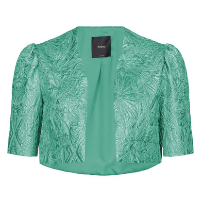 PINKO Green Polyester Tops & T-Shirt