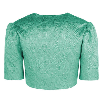 PINKO Green Polyester Tops & T-Shirt