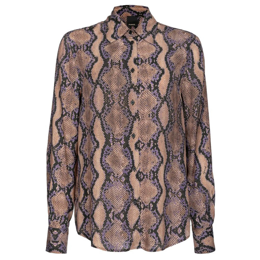 PINKO Multicolor Viscose Shirt