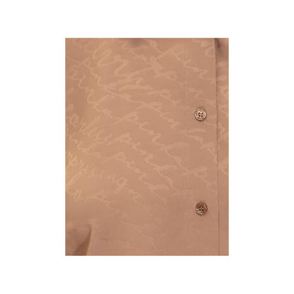 PINKO Beige Silk Women Shirt