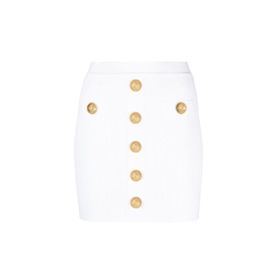 Balmain Stretch Mini Skirt