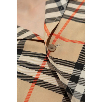 Burberry Silk Checked Shirt