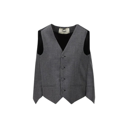 Fendi Striped Vest Top