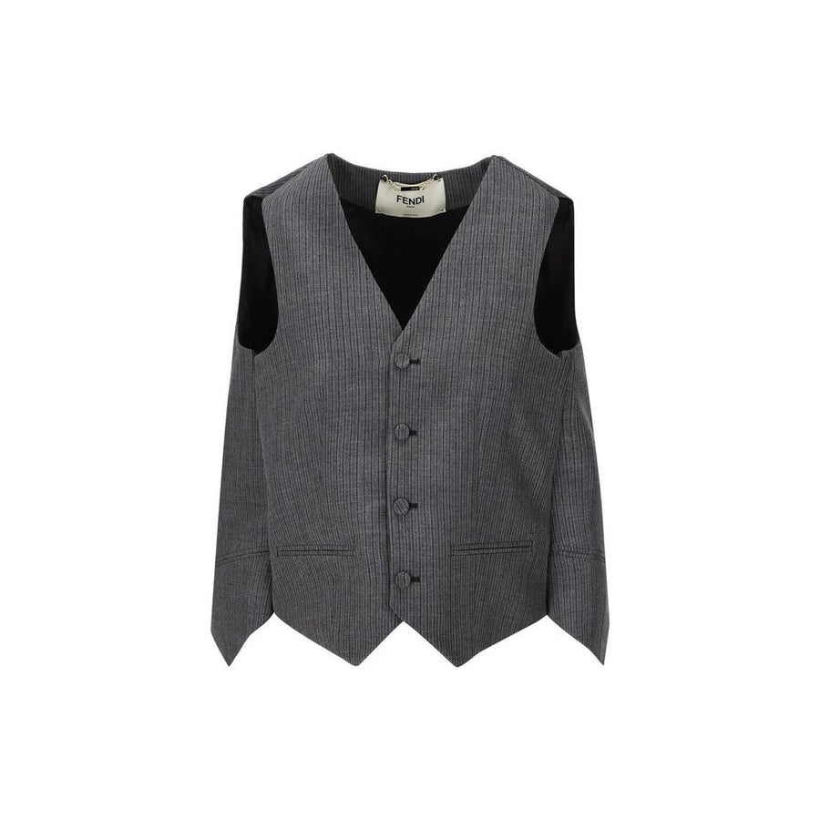 Fendi Striped Vest Top