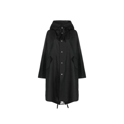 Jil Sander Mid-Length Cotton Hooded Parka
