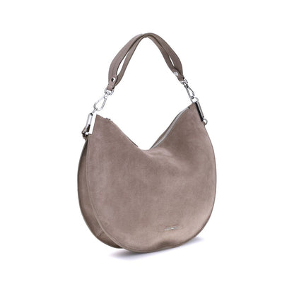 Coccinelle Suede Sunup Shoulder Bag