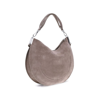 Coccinelle Suede Sunup Shoulder Bag