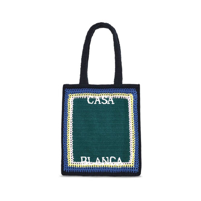 Casablanca Crochet Shoulder Bag
