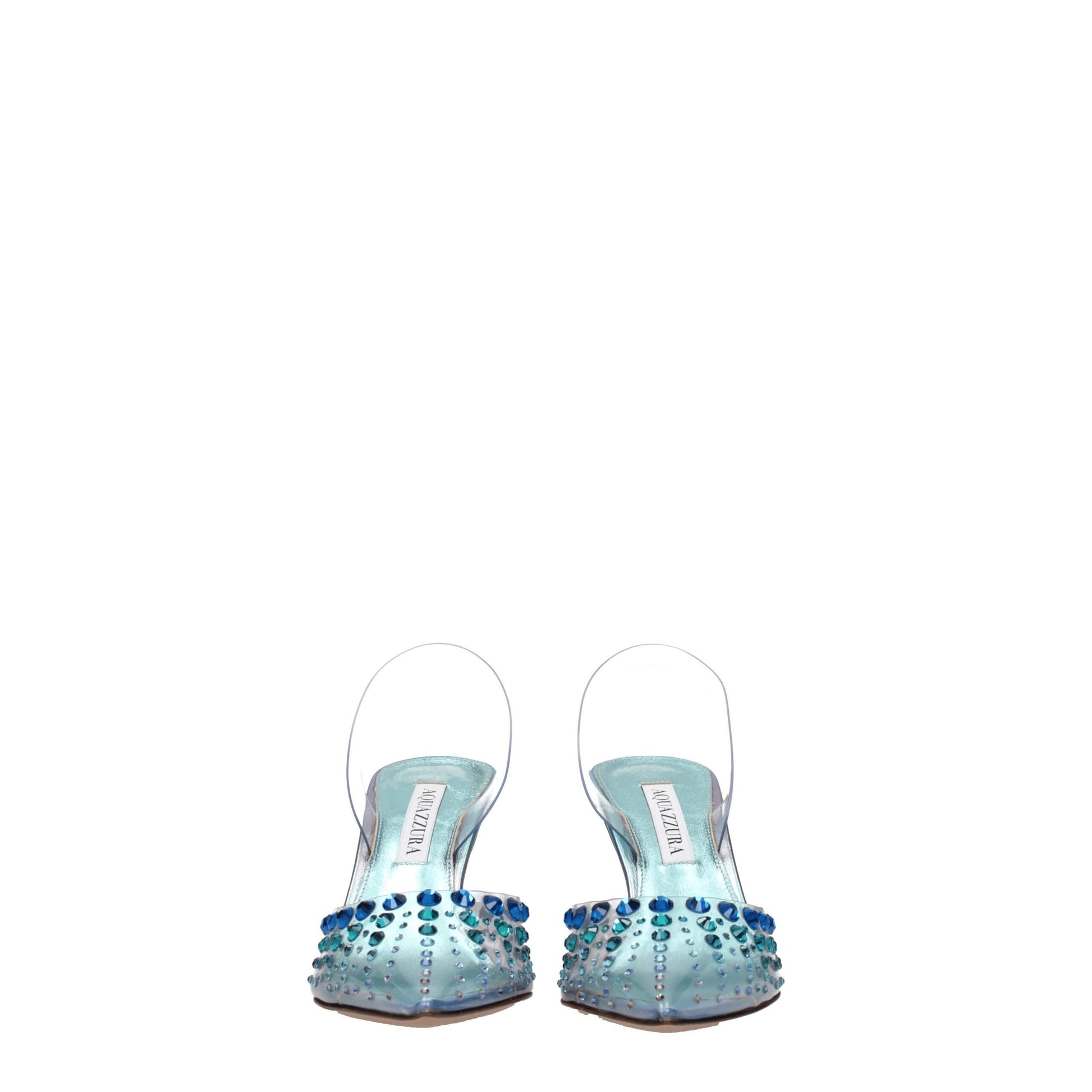 Aquazzura Transparent Pvc Stiletto Heels Sandals