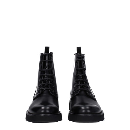 Church's Black Leather Ankle Boots