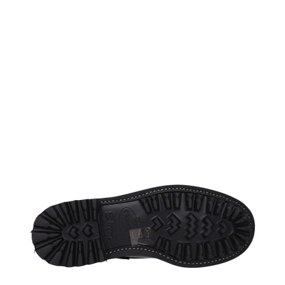 Church's Black Leather Ankle Boots