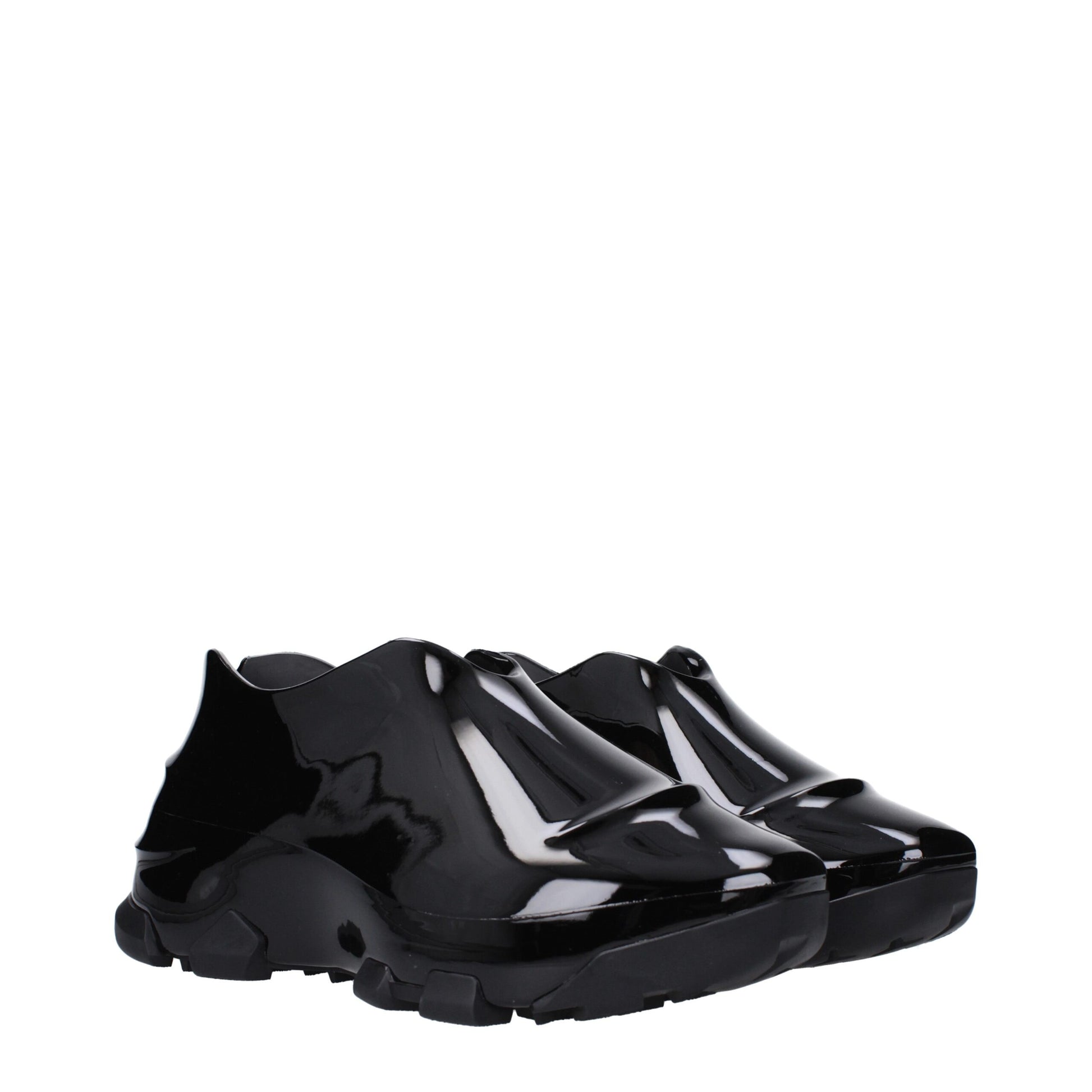 Givenchy Black Cotton Low Tops