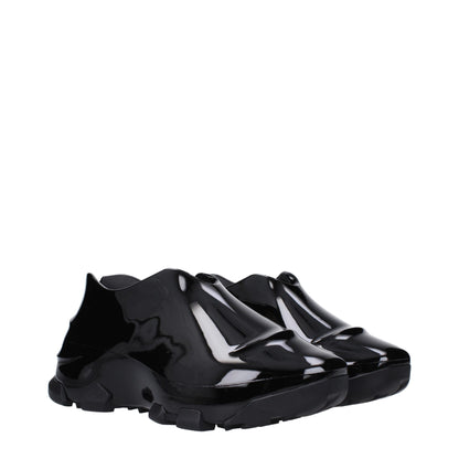 Givenchy Black Cotton Low Tops