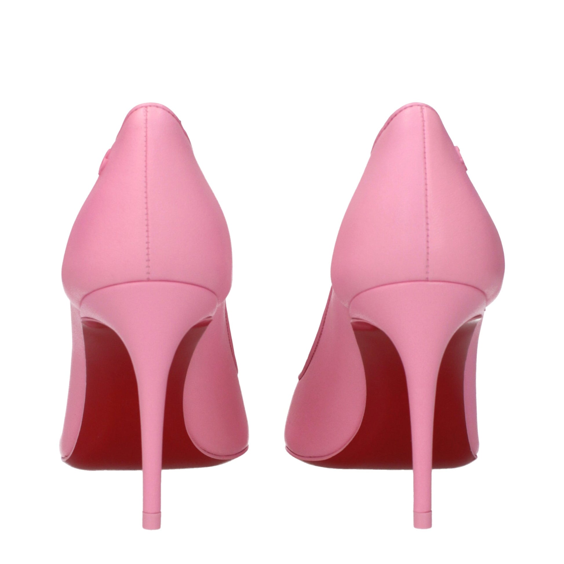 Christian Louboutin Pink Leather Broch