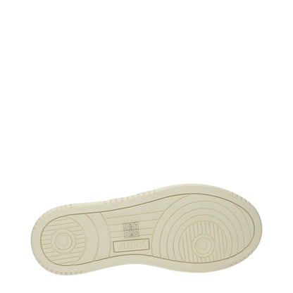 Autry White Leather Low Tops