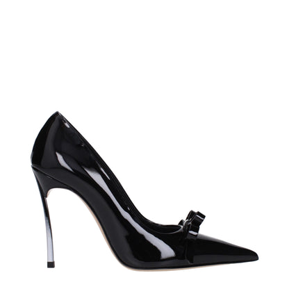 Casadei Black Leather Broch