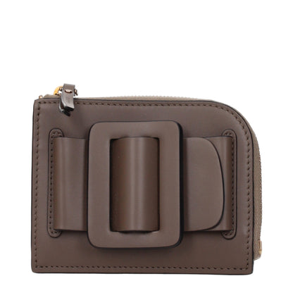 Boyy Brown Leather Cardholders
