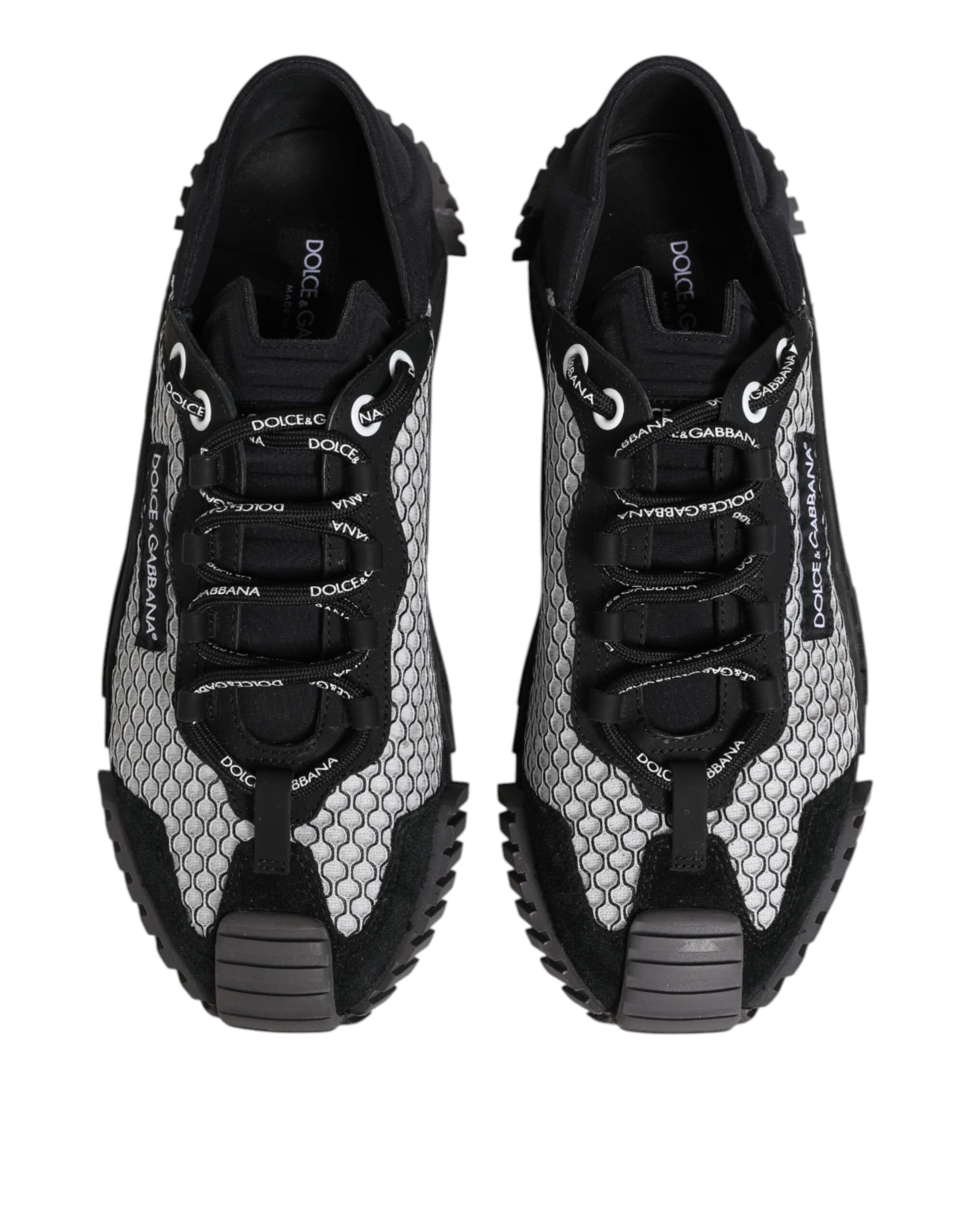 Dolce & Gabbana Multicolor Lace Up Low Top NS1 Sneakers Shoes