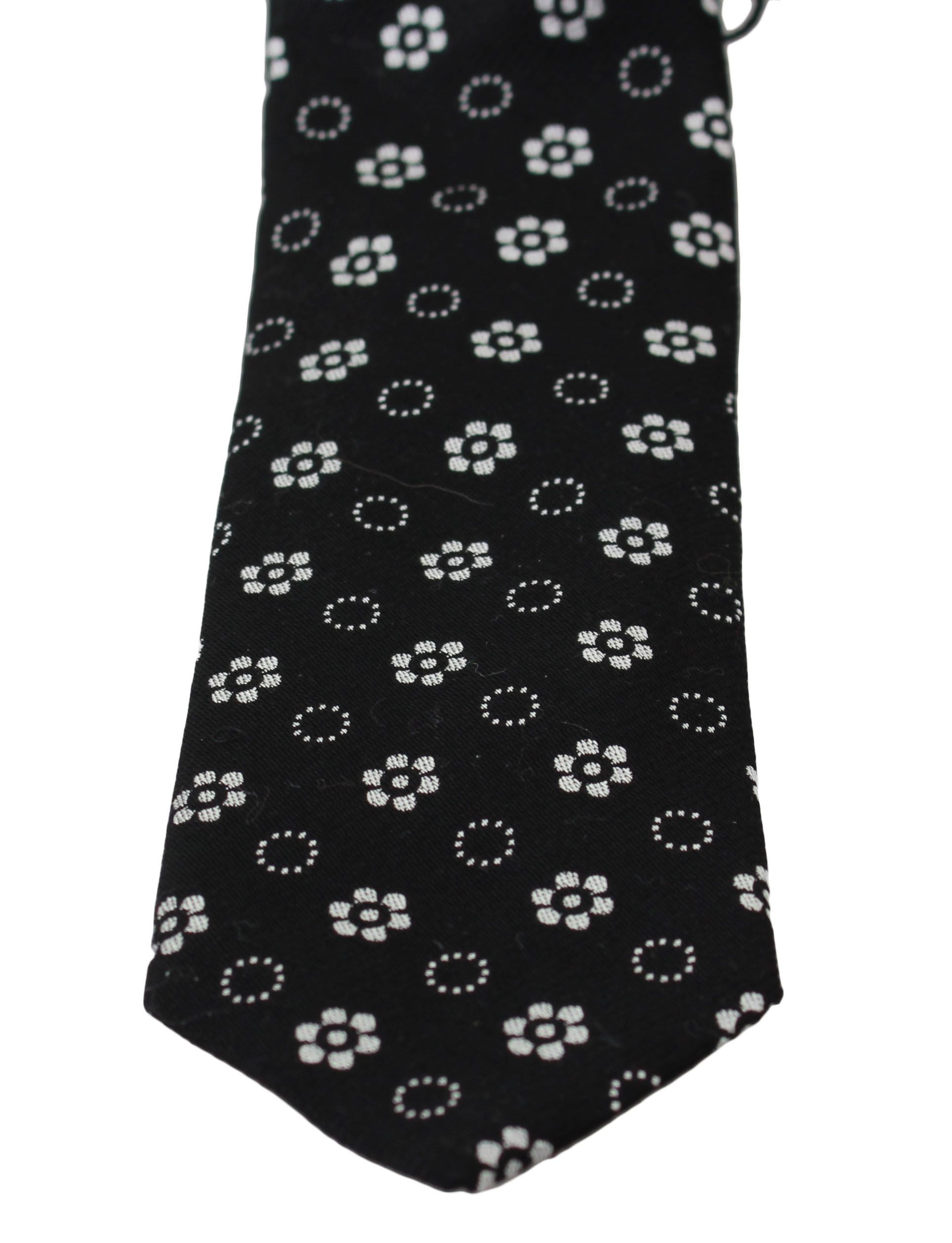 Dolce & Gabbana Silk Floral Necktie