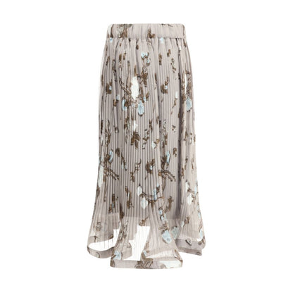 P.A.R.O.S.H. Chiffon pleated Skirt