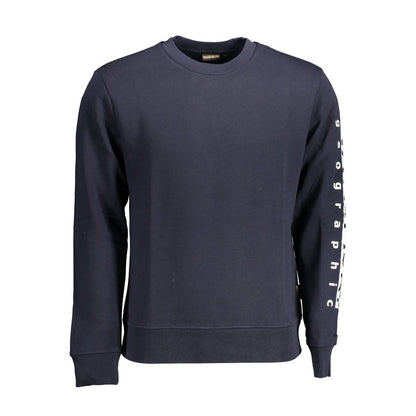 Napapijri Blue Cotton Sweater