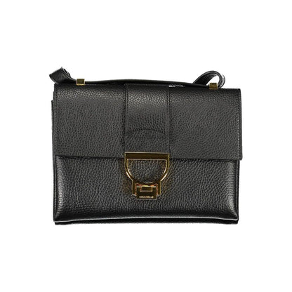 Coccinelle Black Leather Handbag