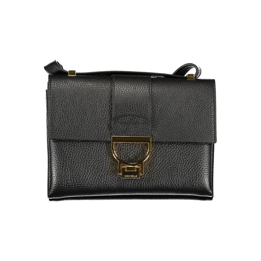 Coccinelle Black Leather Handbag