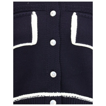 PINKO Cardigan with contrasting profiles