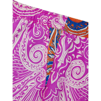 Etro Multicolor Polyamide Swim Short