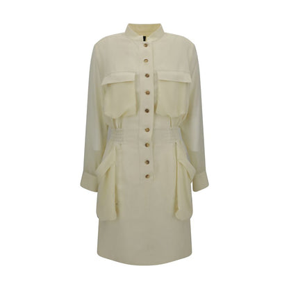 PINKO Linen chemisier Dress