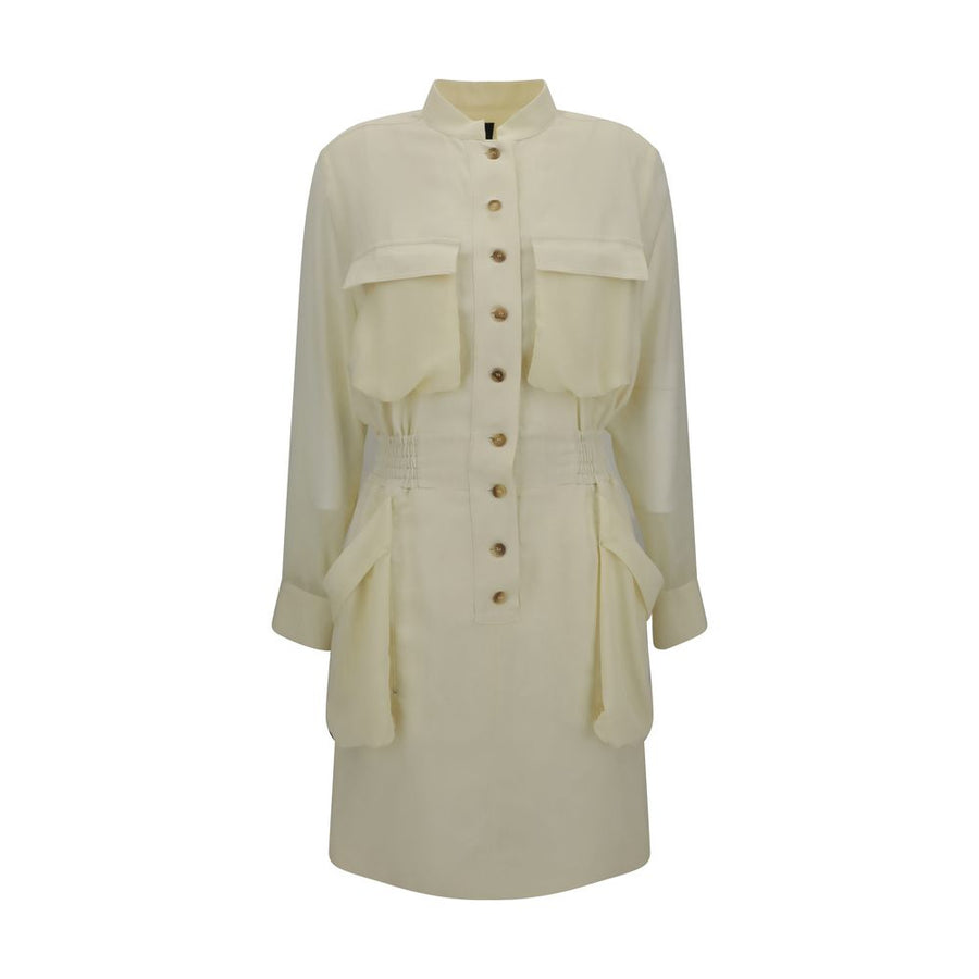 PINKO Linen chemisier Dress