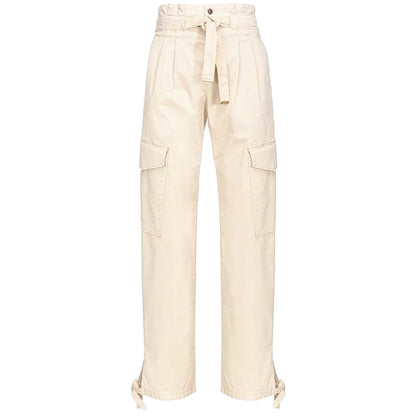 PINKO White Cotton Jeans & Pant