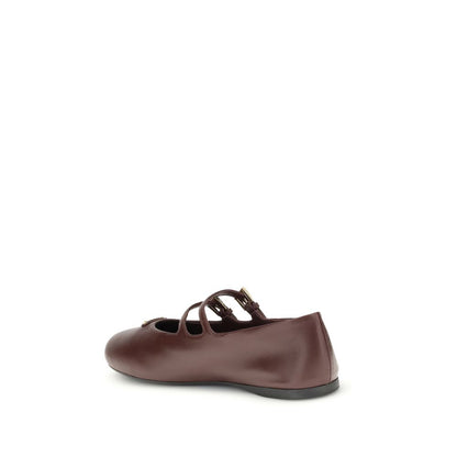 Prada Leather Ballerinas
