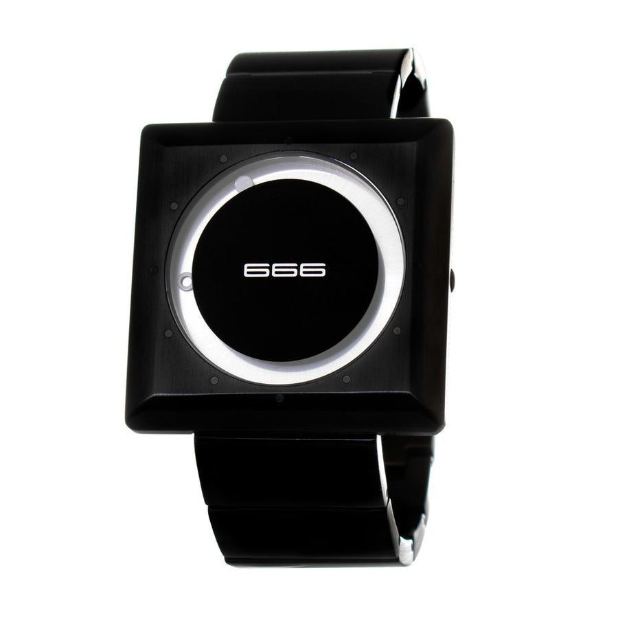 666BARCELONA Black Stainless Steel Watch