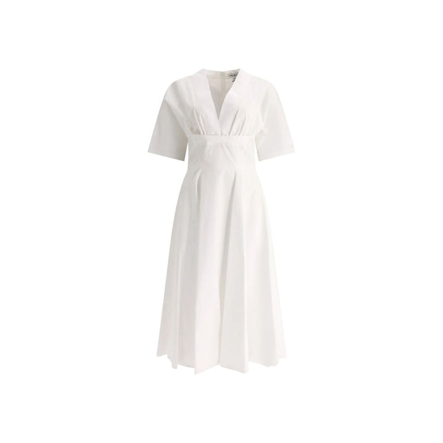 Alaïa Cotton Midi Dress