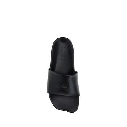 MM6 Anatomic leather Sandals